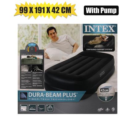 Intex Rest On Air Bed 99x191x42cm with Pump