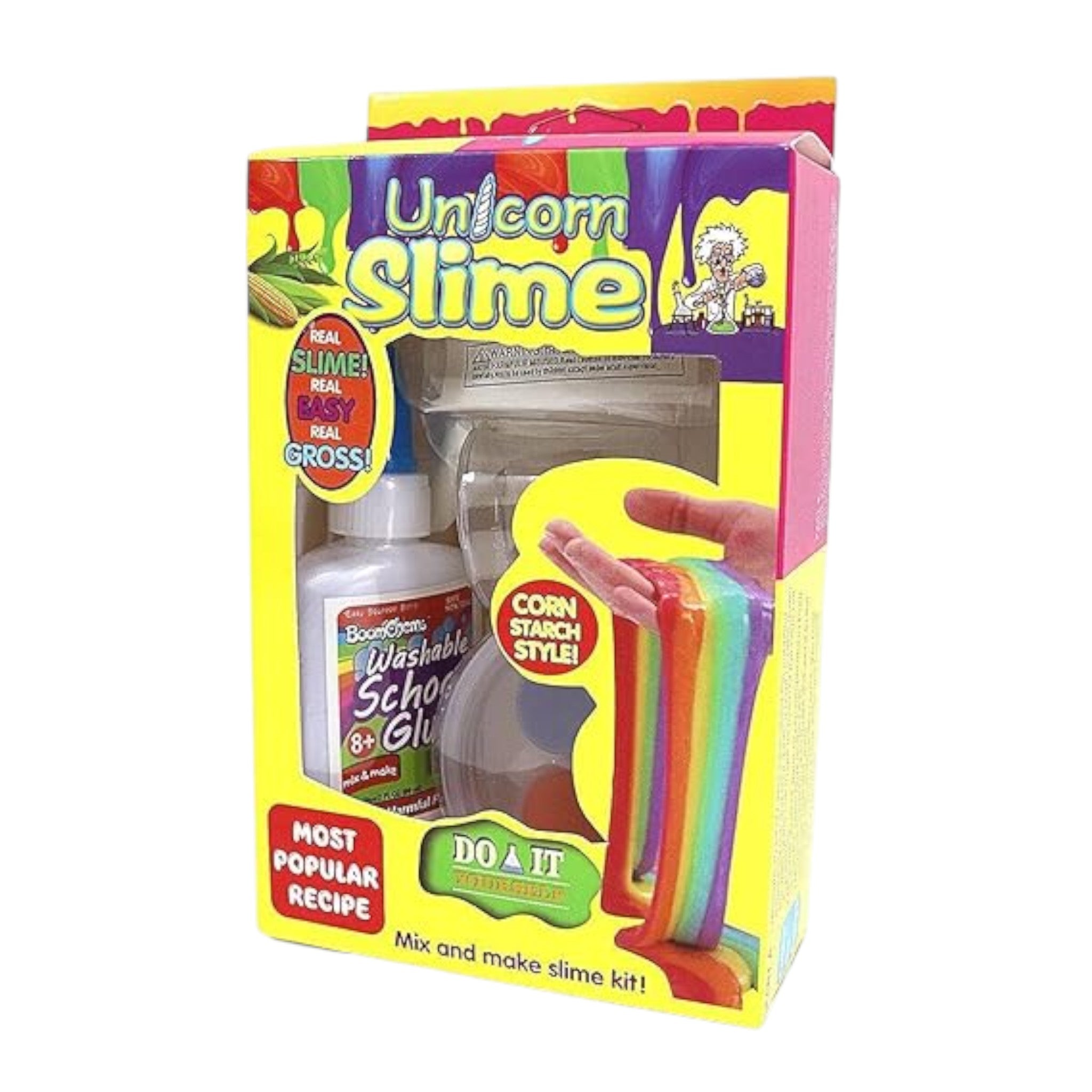 DIY Unicorn Rainbow Slime