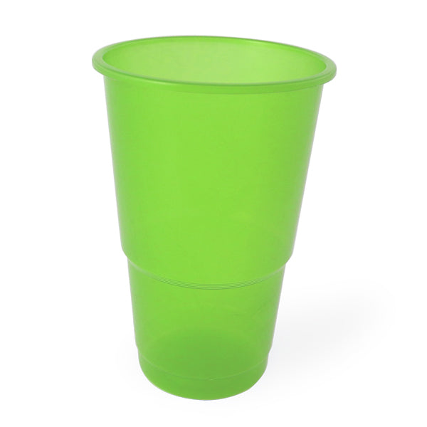 Plastic Tumbler 340ml Disposable Party Smoothie Cup Miss Molly Delicate Assorted 6pack