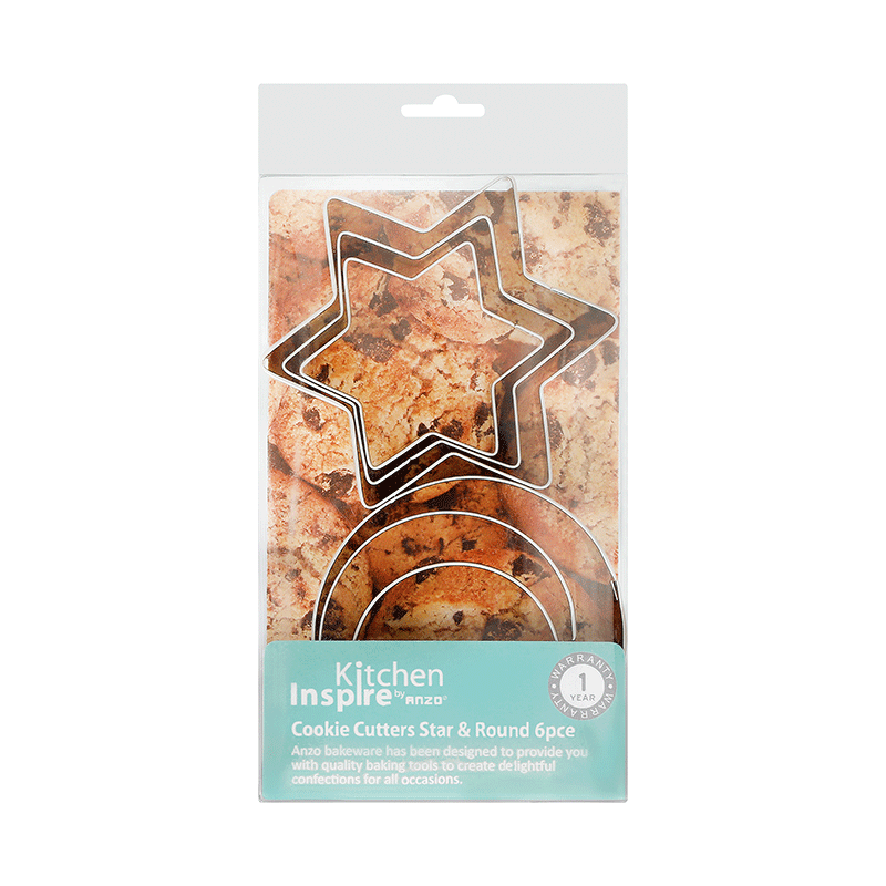 Kitchen Inspire Cookie Cutters Stars 501216