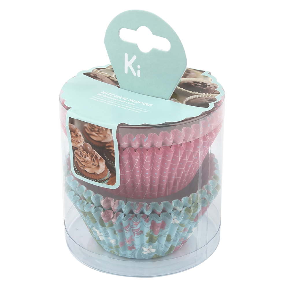 Kitchen Inspire Greaseproof Muffin Cupcake Cups 96