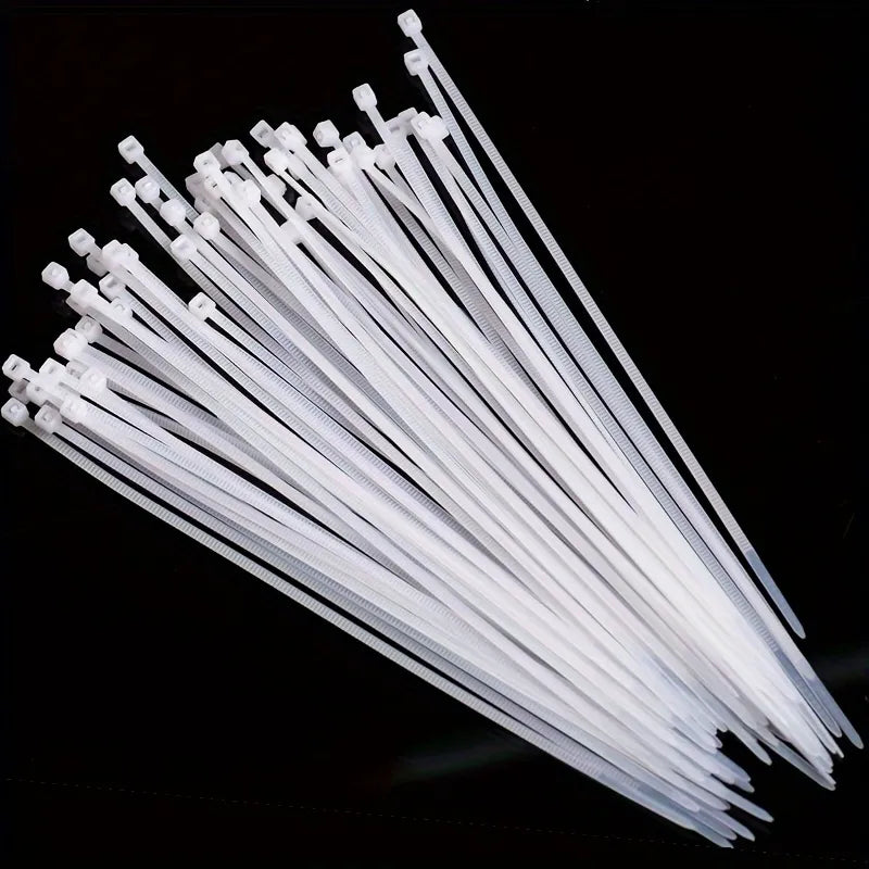 Cable Ties White 4.8x300mm 100pack