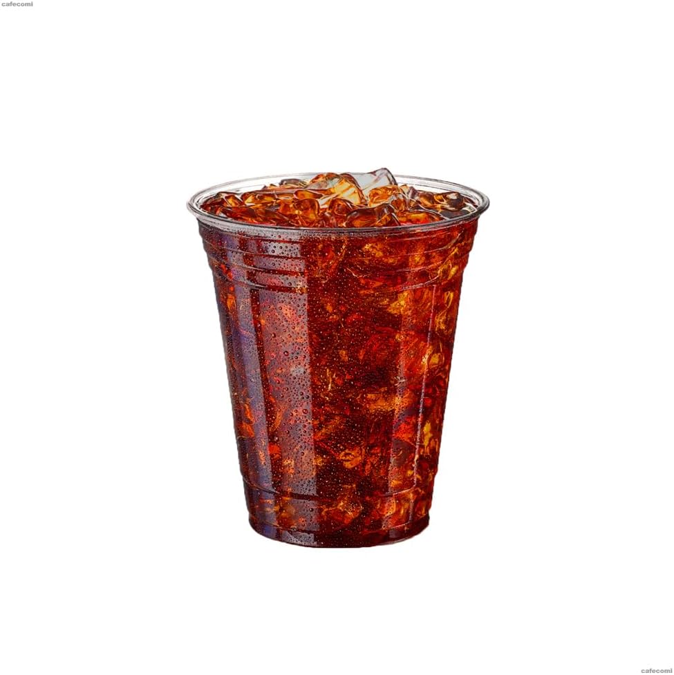 410ml PET Disposable Plastic Clear Cup 50pack