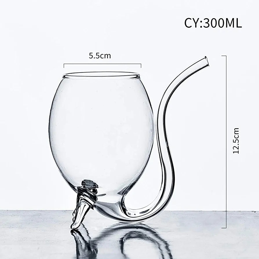 Barista Borosilicate Glass Tumbler 300ml Vampire Cocktail Glass 10189