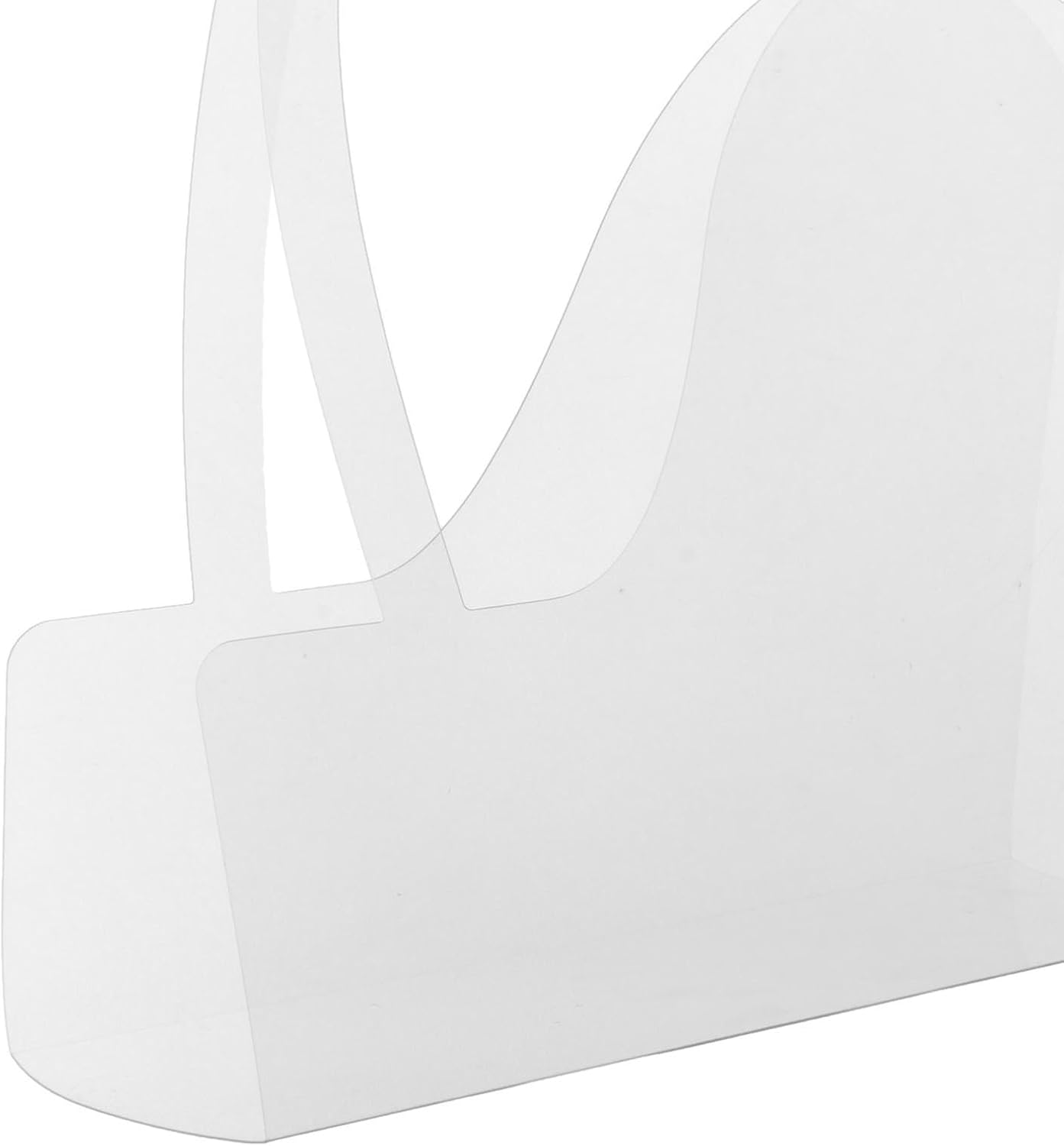 PVC Flower Bouquet Gift Bags Clear with Handle 78x30cm