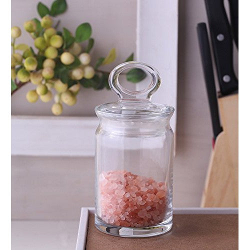 Pasabahce Glass Storage Jar 240ml Kitchen Container 100mm 23049