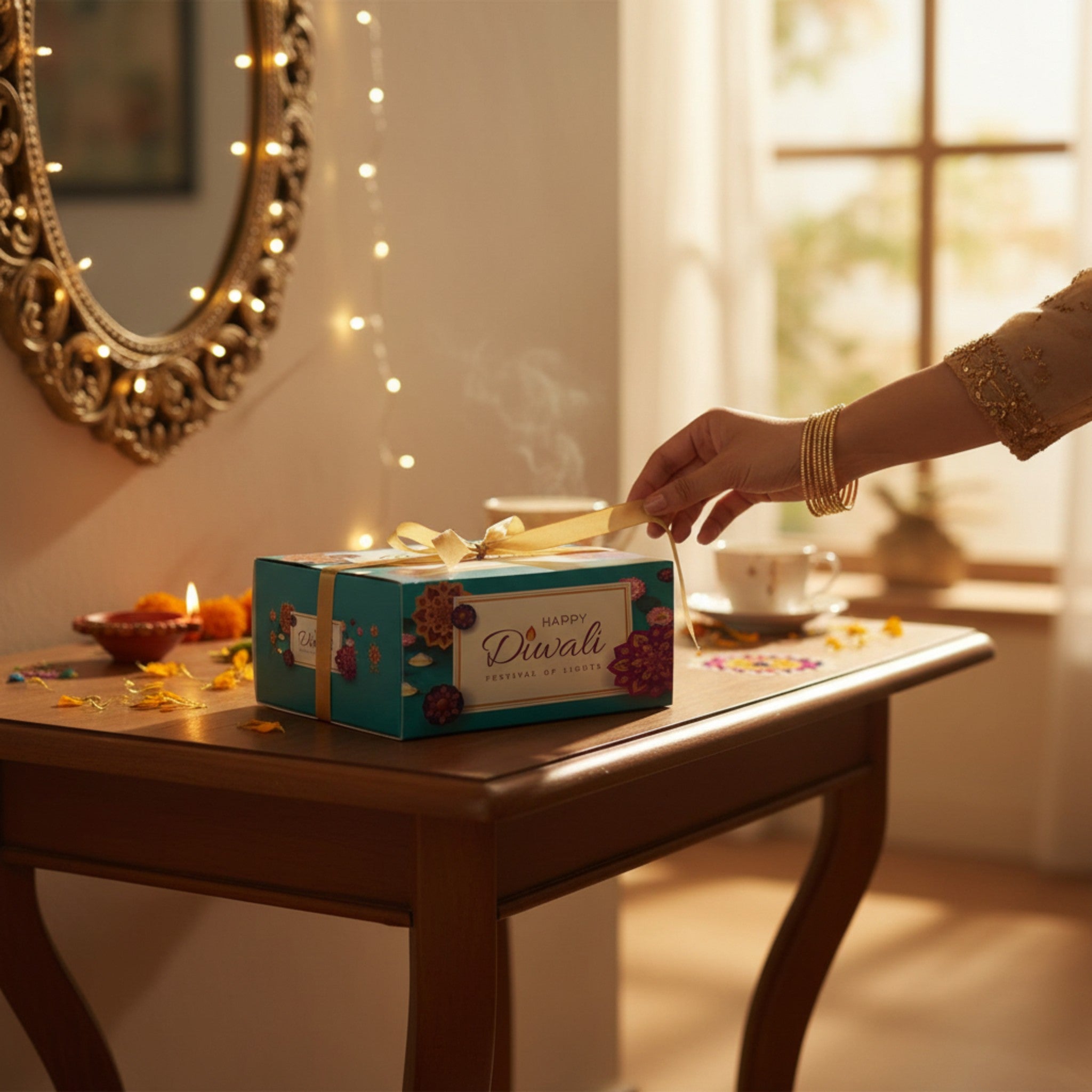 Happy Diwali Gift Boxes 10pcs