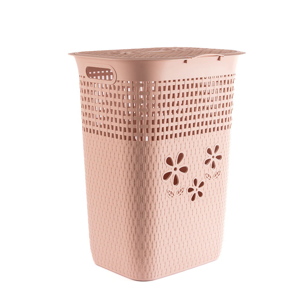 Laundry Basket Daisy 55L with Lid 431