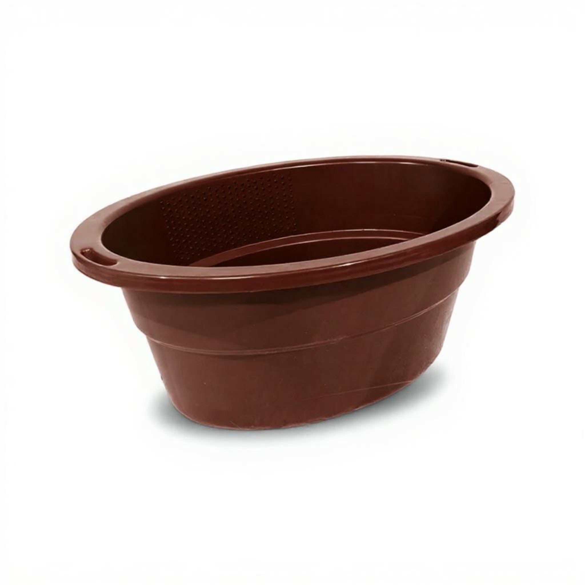 130L Plastic Oval Bath Tub Basin with Handle