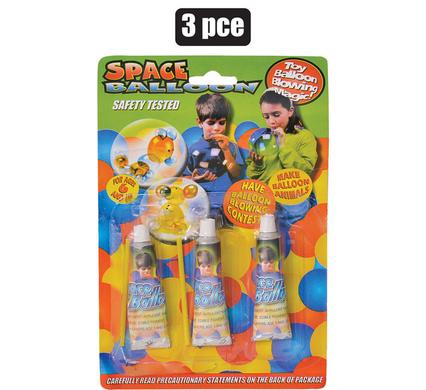 Novelty Space Balloons 3pcs