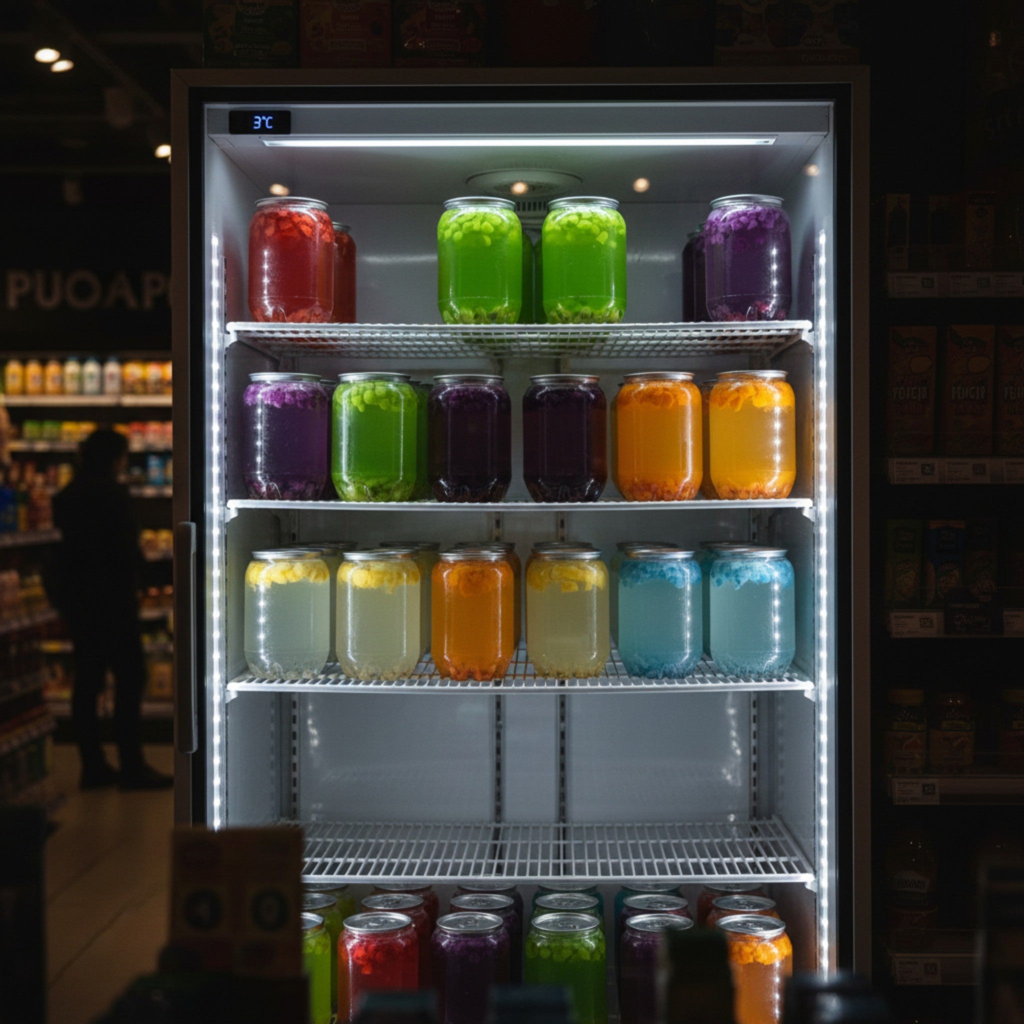 350ml Five-Cornered Bottom Food Grade Plastic Drinking Clear Can with Aluminium Pull Tab Lid