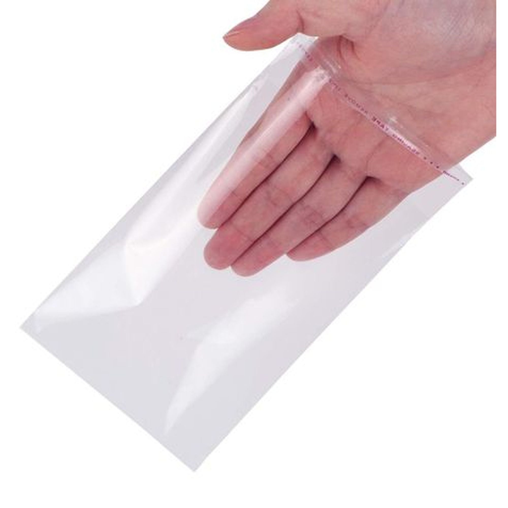 Polyprop Cellophane Selfseal Bags 7x8cm+2mm 100pack