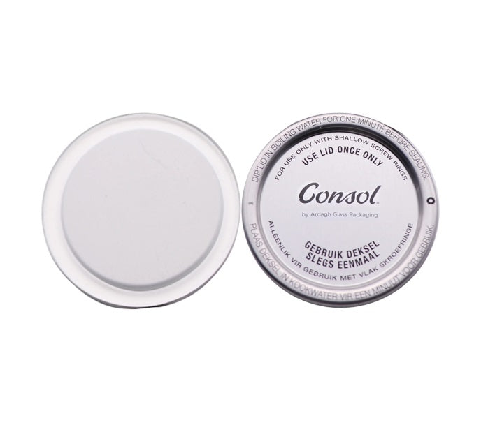 Consol Preserve Jar Lid Domes for 250ml Jar 5pack 27133