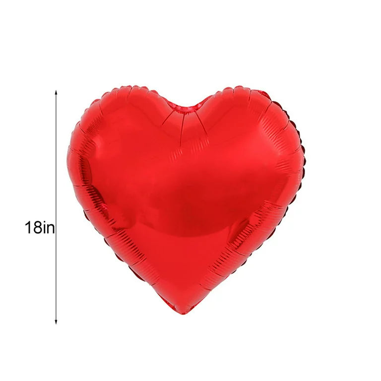 Heart Design Foil Balloon 18Inch