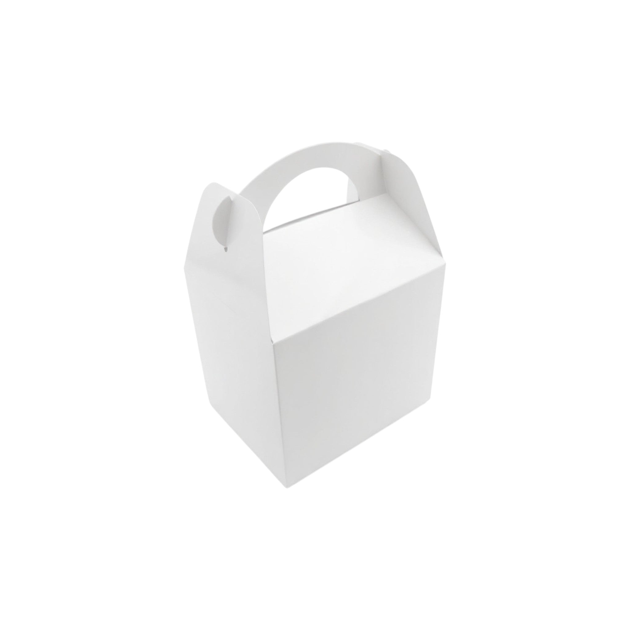 Gift Takeaway Party Treats Box 14x11x12.5cm Small with Handle 10pack