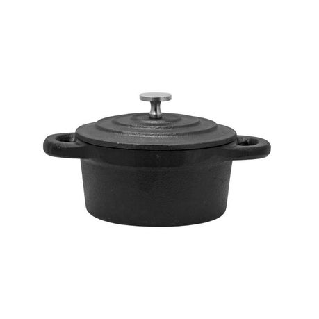 Regent Cookware Cast Iron Round Mini Pot with Lid 30923