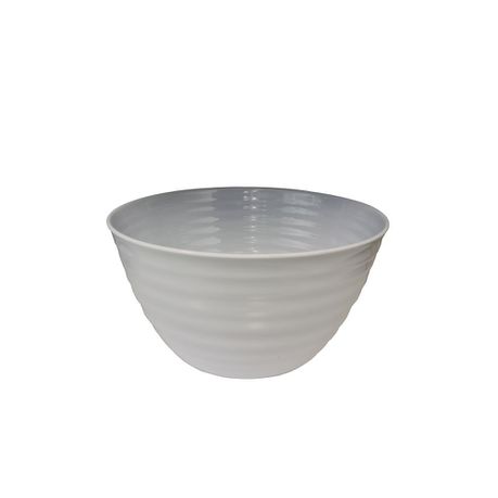 Home Classix Melamine Salad Bowl 27x14.5cm White 33223