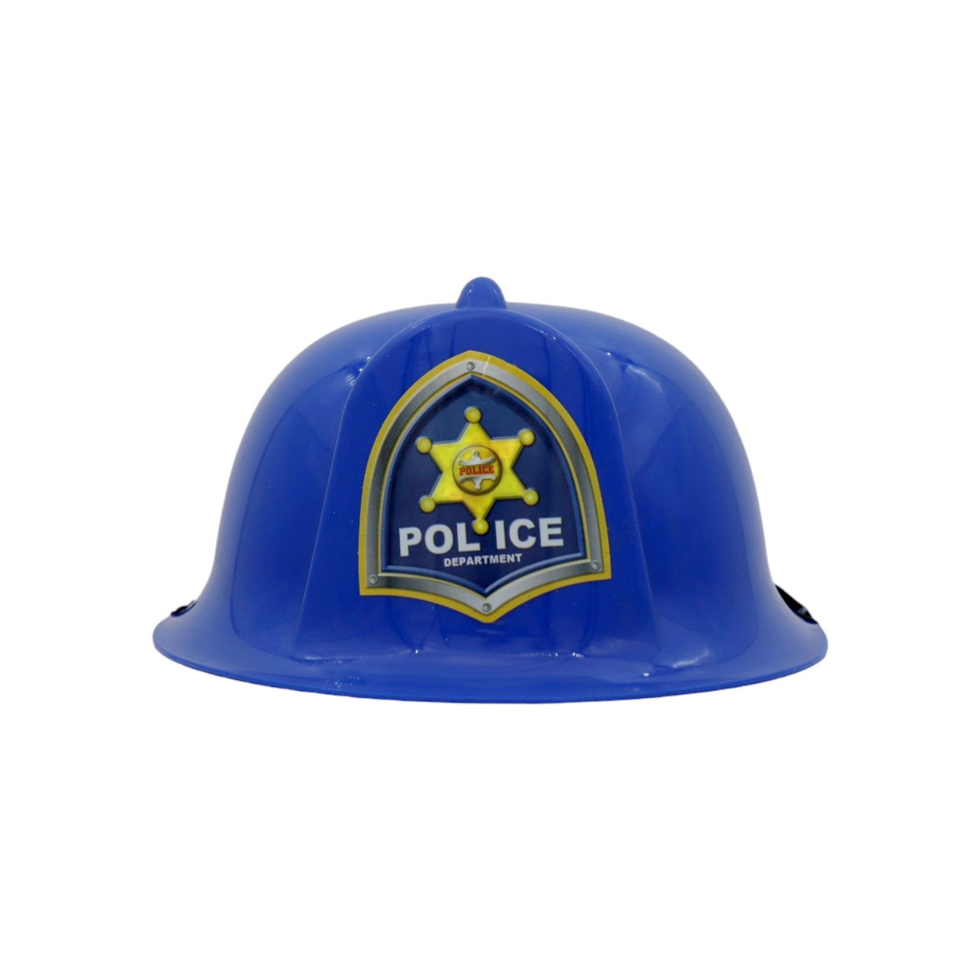 Party Dressup Kids Police Safety Helmet Blue