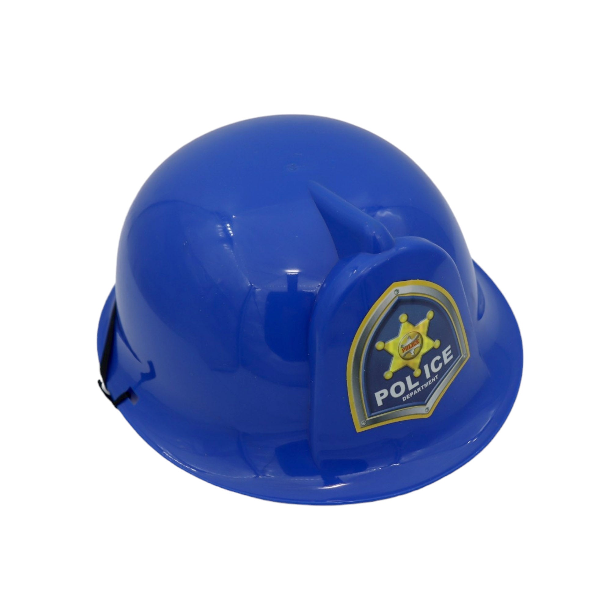Party Dressup Kids Police Safety Helmet Blue