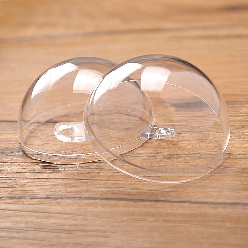 Acrylic Gift Craft Ball Transparent Hollow Sphere 14.6cm