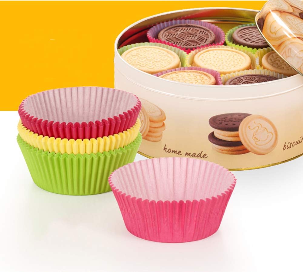 Baking Cupcake Paper Liners 12cm Pastel Colors 100pack