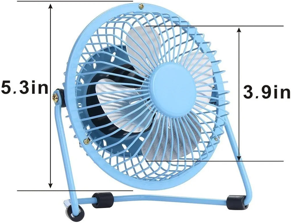 USB Mini Desk Fan 13.5cm