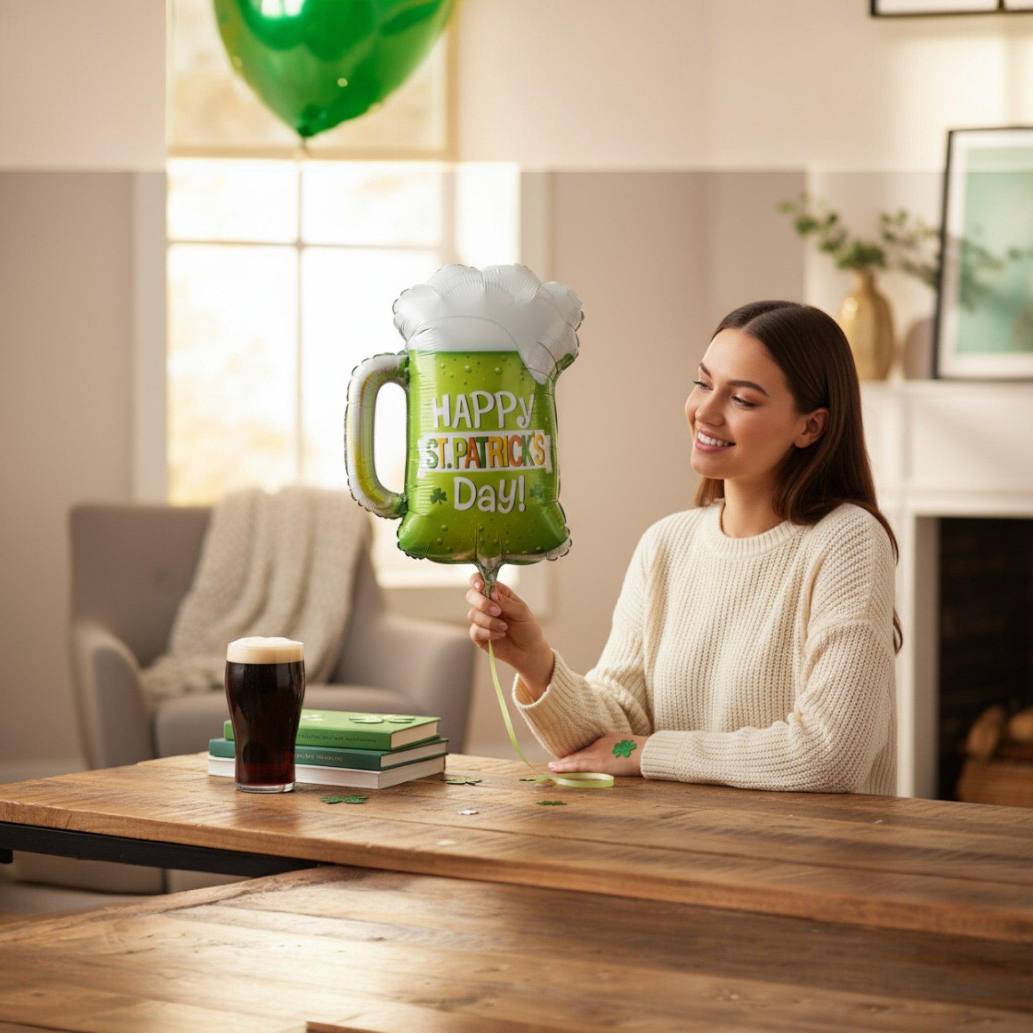 Helium Foil Balloon Paddy 82cm