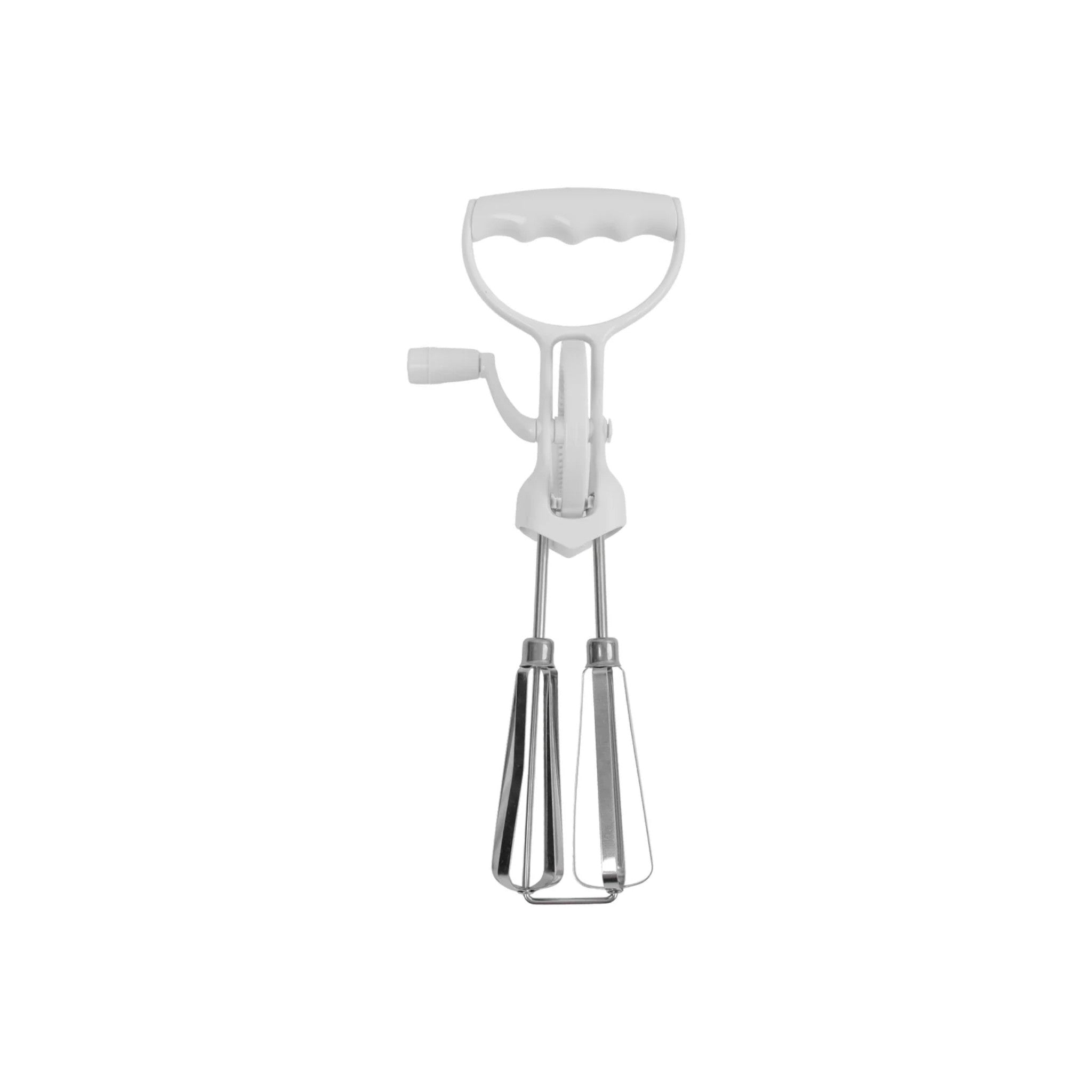 Regent Egg Beater White Plastic and Stainless Steel 310mm