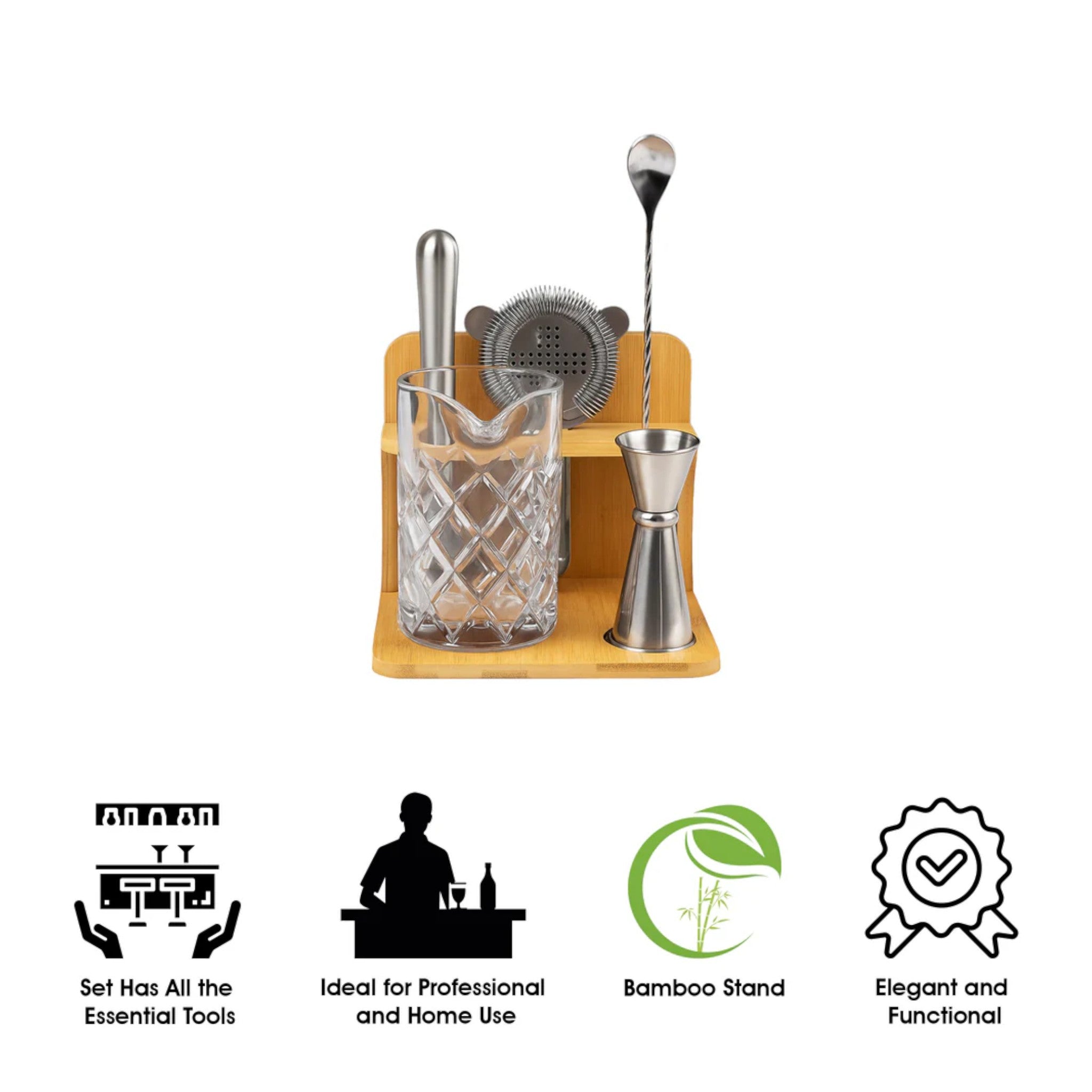 Bar Butler Cocktail Mixology 6pcs Set