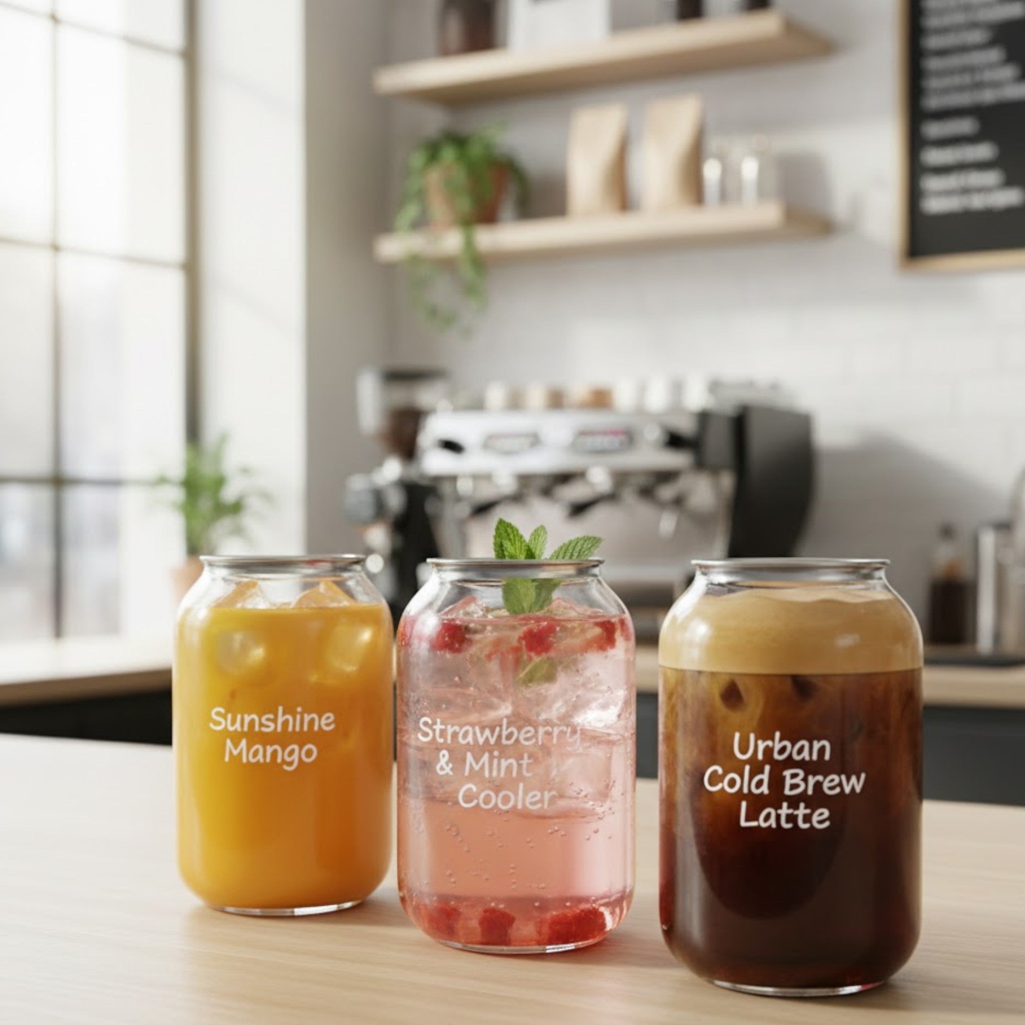 550ml Round Shaped Food Grade Plastic Drinking Clear Can with Aluminium Pull Tab Lid