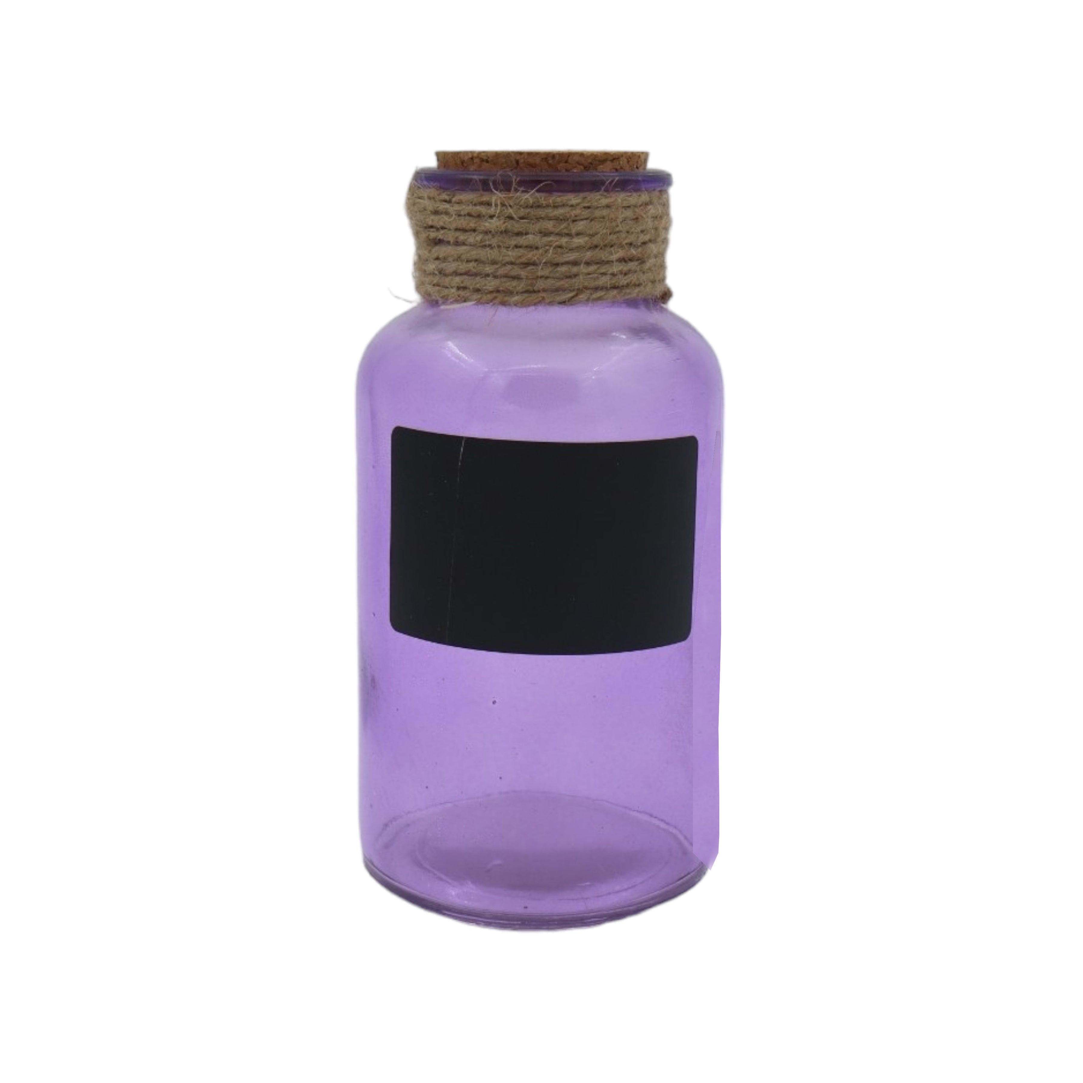 Glass Colour Notes Jar with Cork Lid