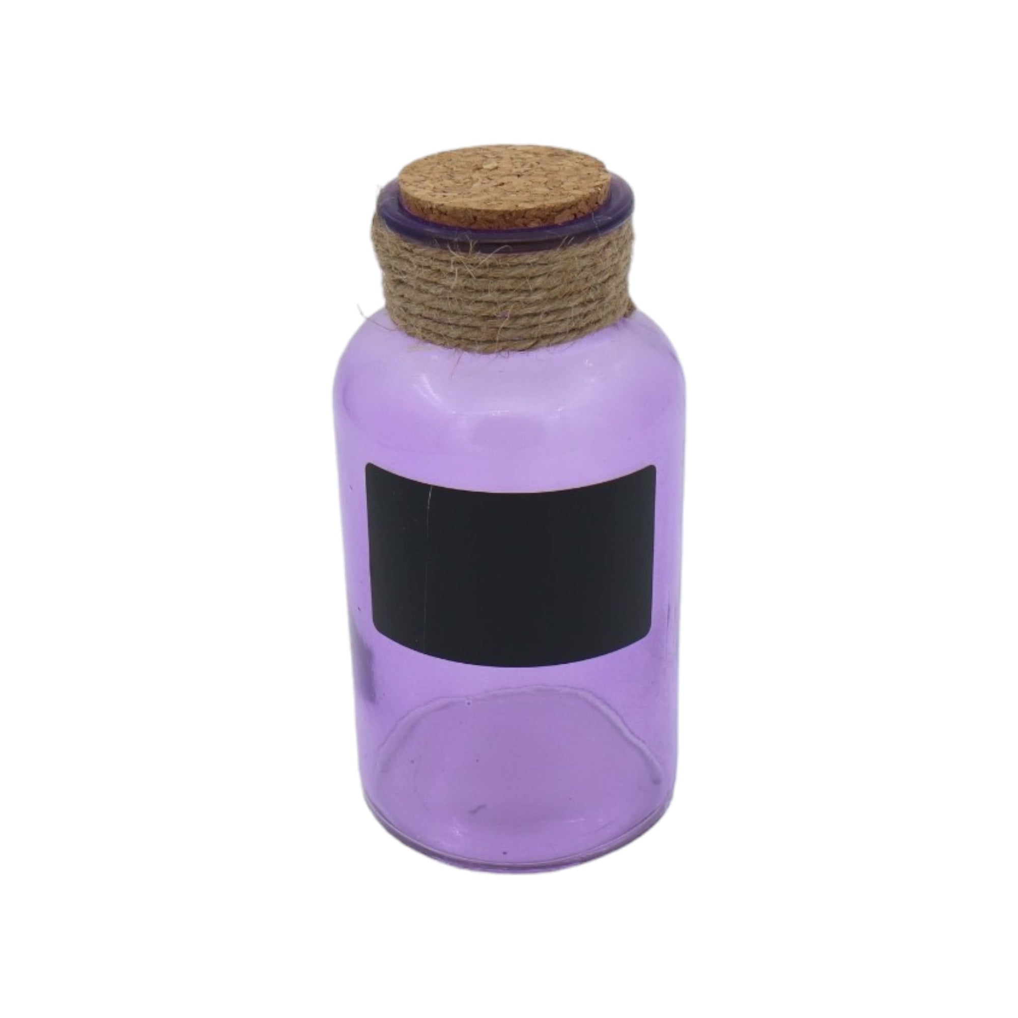 Glass Colour Notes Jar with Cork Lid