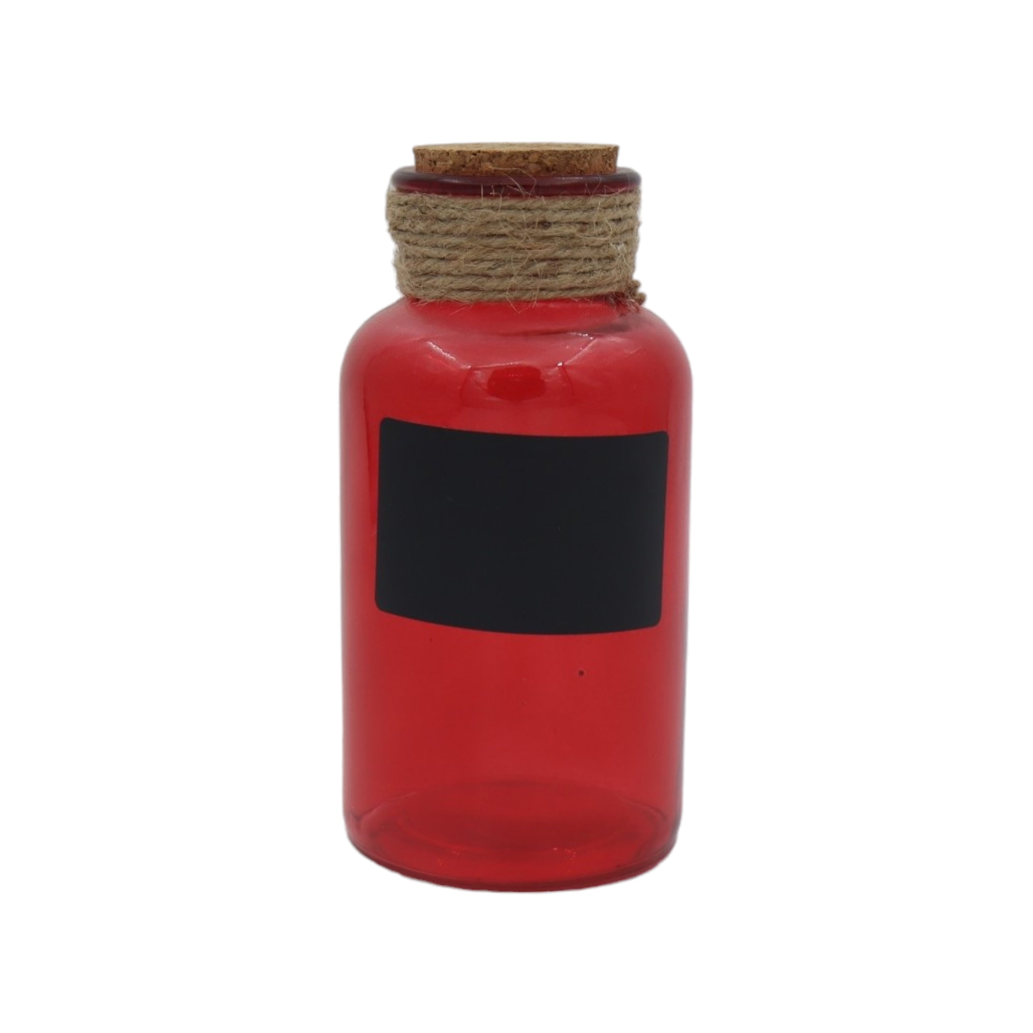 Glass Colour Notes Jar with Cork Lid