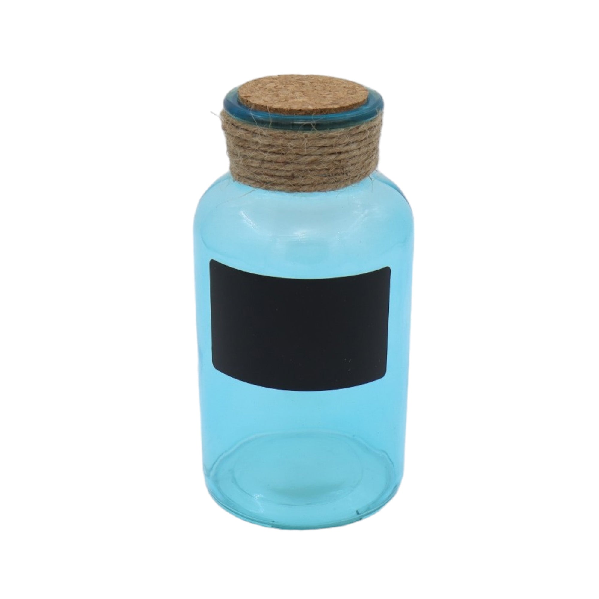 Glass Colour Notes Jar with Cork Lid