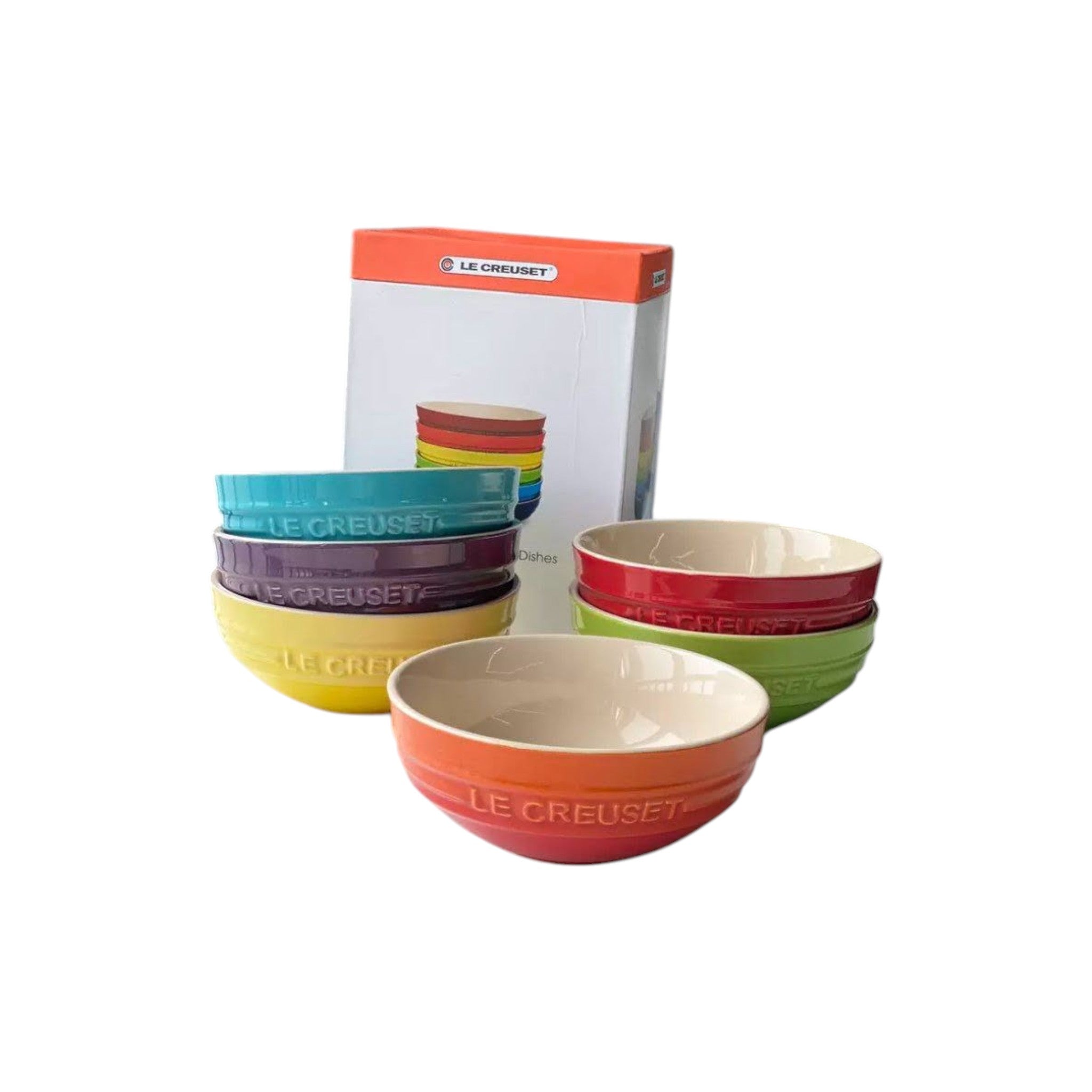 Rainbow Collection Bowls 6pc Set
