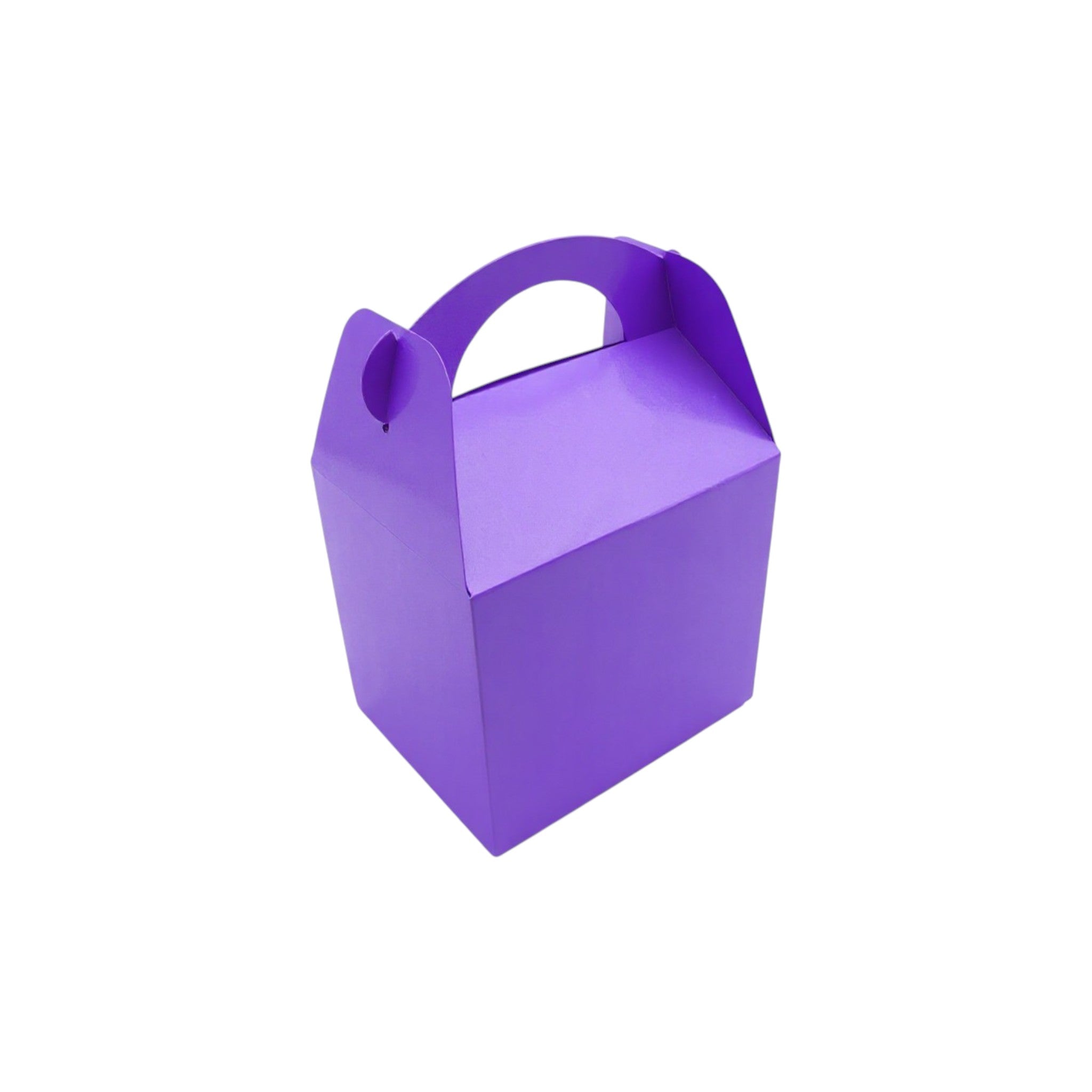 Gift Takeaway Party Treats Box 14x11x12.5cm Small with Handle 10pack