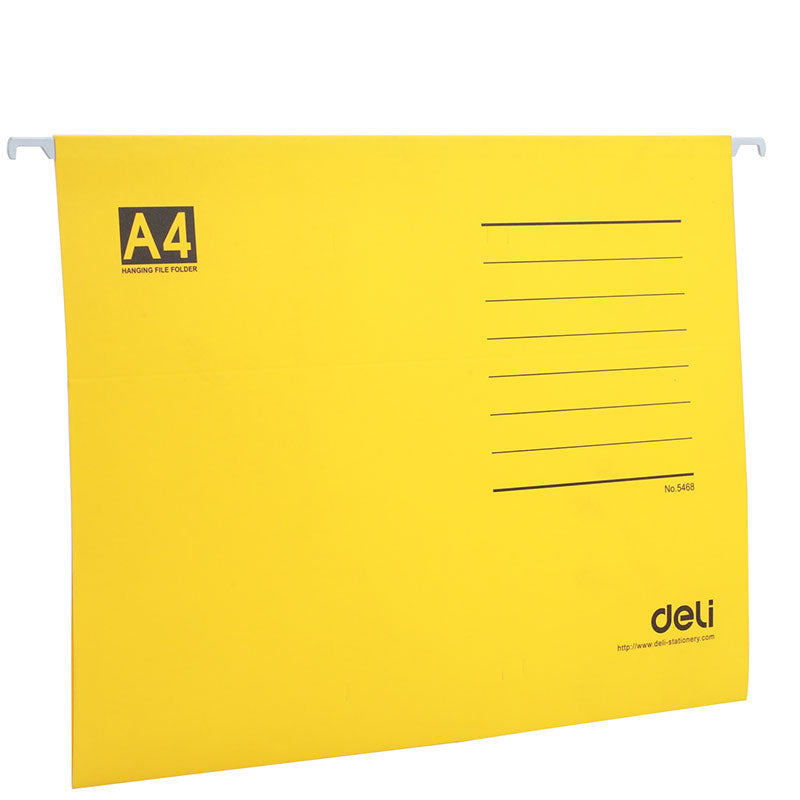 Deli Hanging Folder A4 Solid Colors