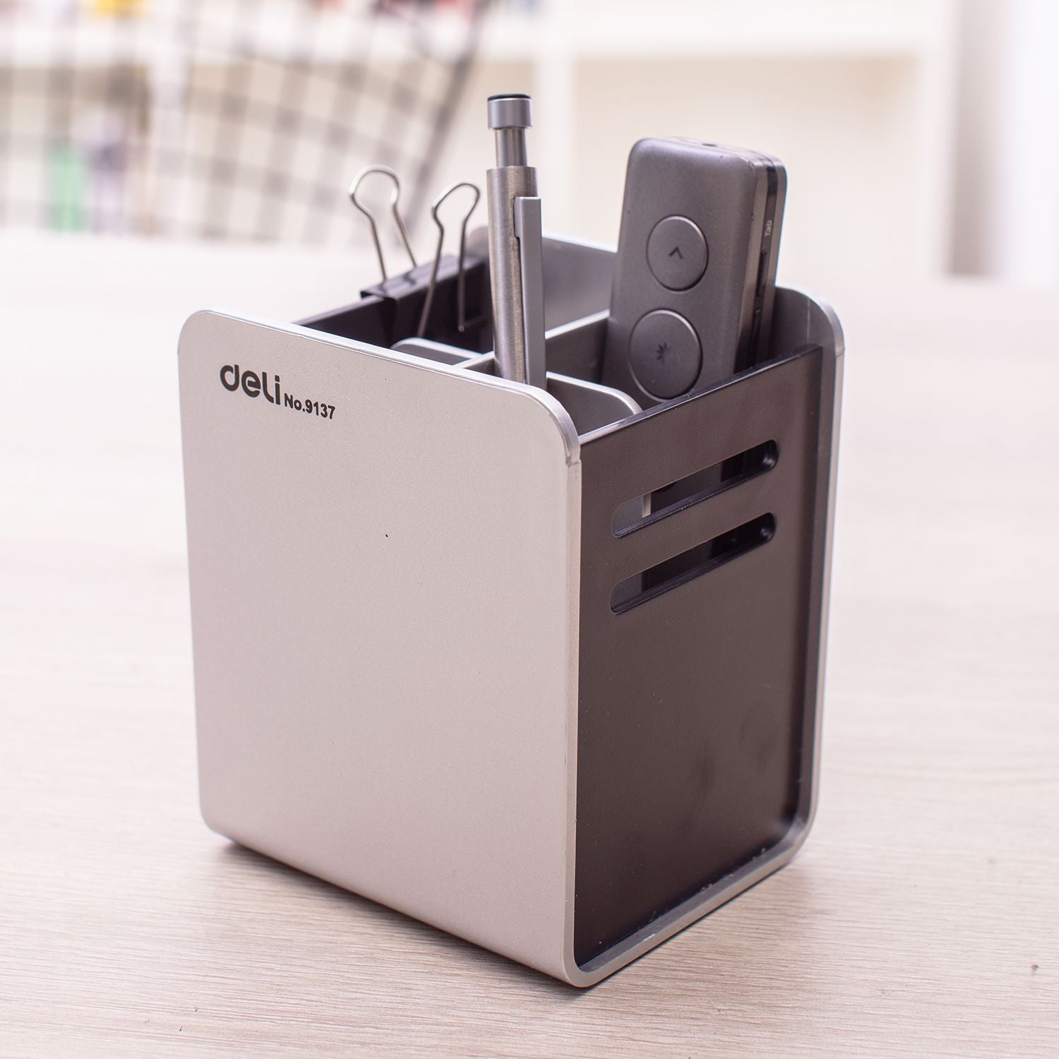 Deli Pen Holder 90x80x110mm