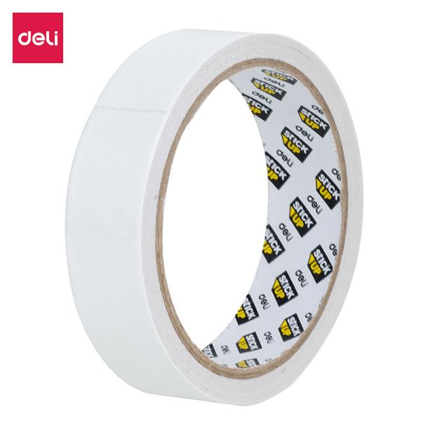 Deli Double Sided Tape 24mmx9m White