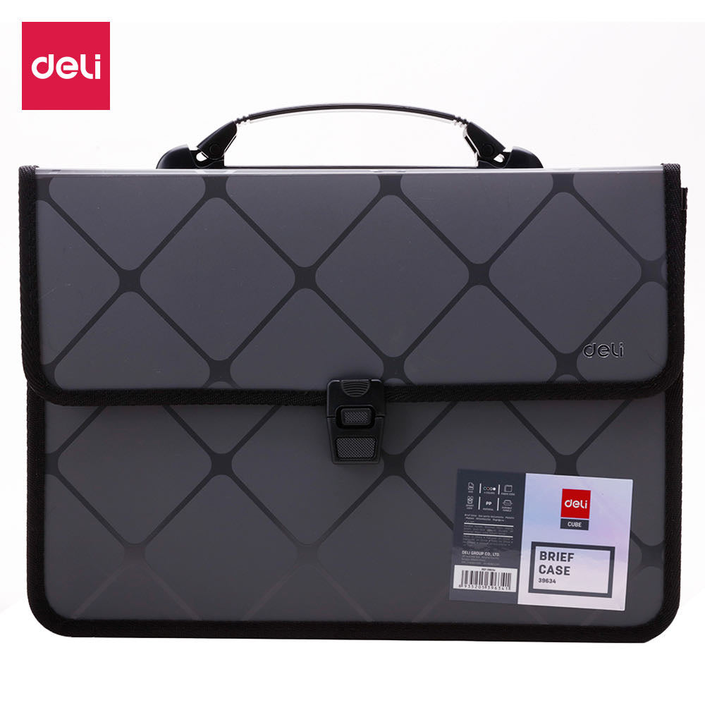 Deli Office Briefcase 390x300x20mm