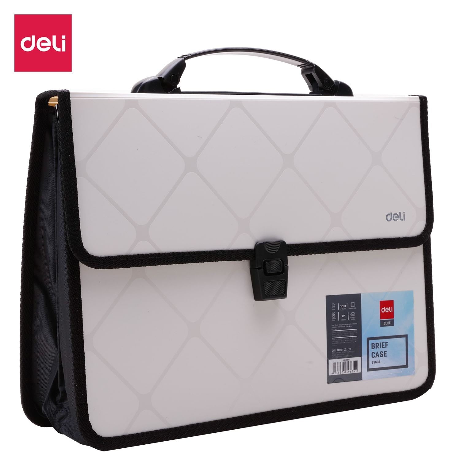 Deli Office Briefcase 390x300x20mm