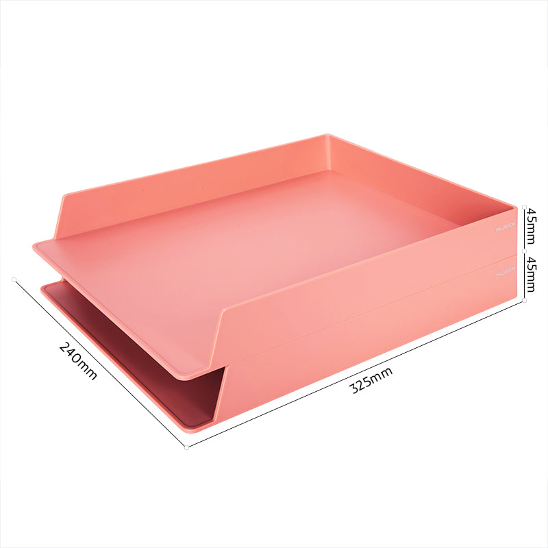 Deli Nusign File Tray 2pcs Set