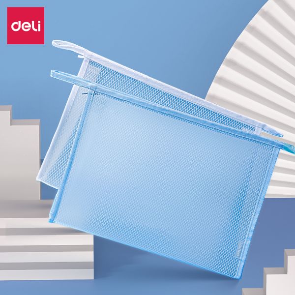 Deli A4 Zip Folder Bag