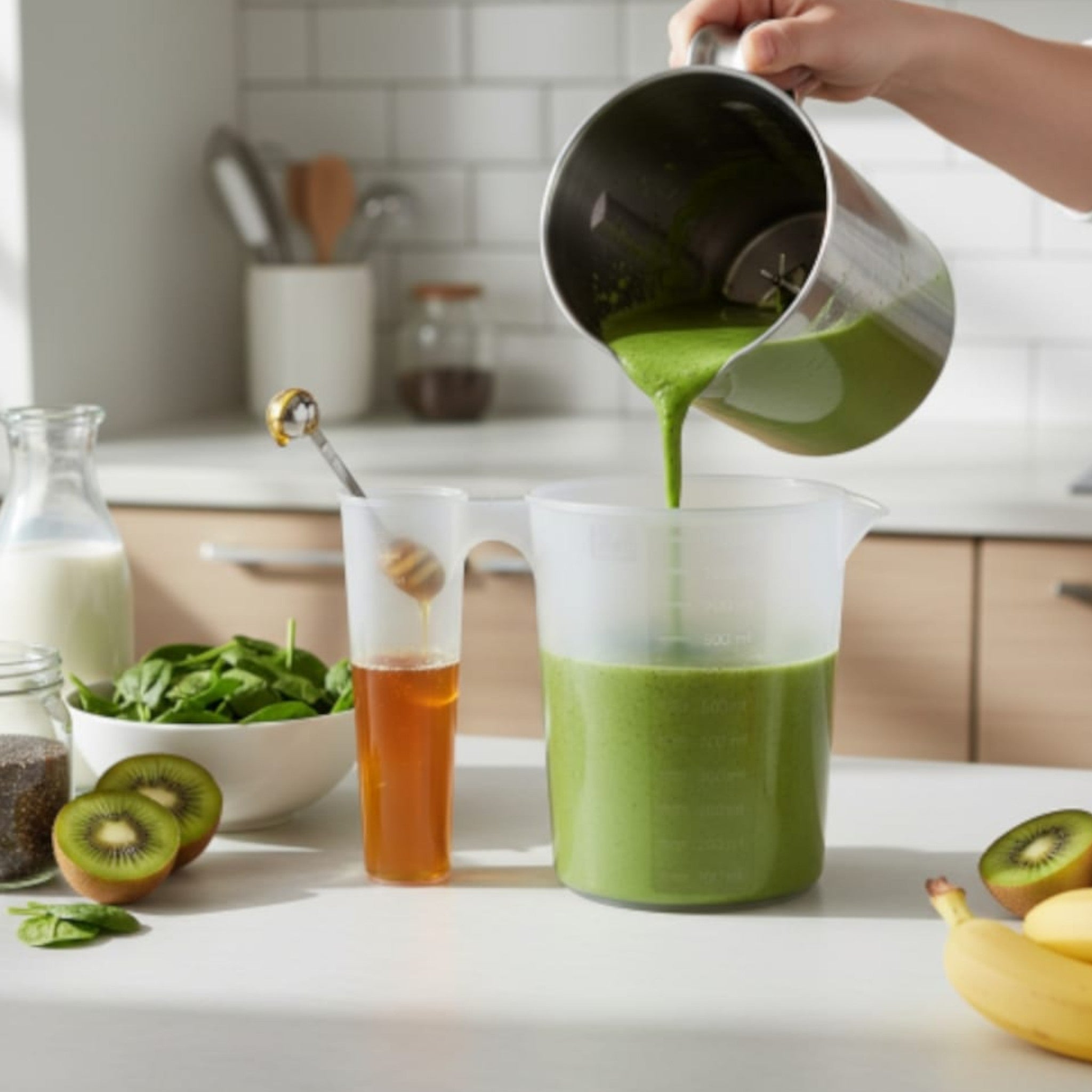 Plastic Measuring Jug 2-in-1