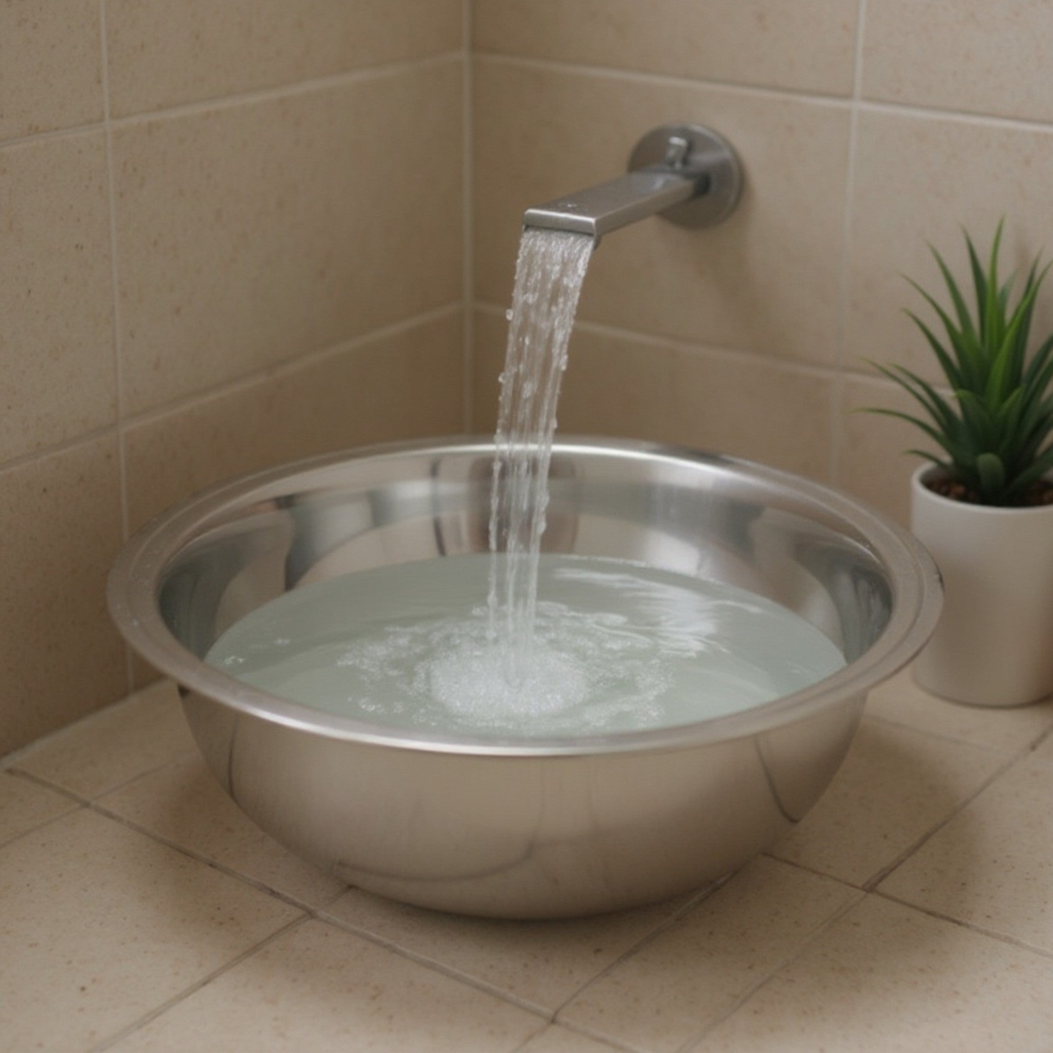 Stainless Steel Basin 68cm GN663