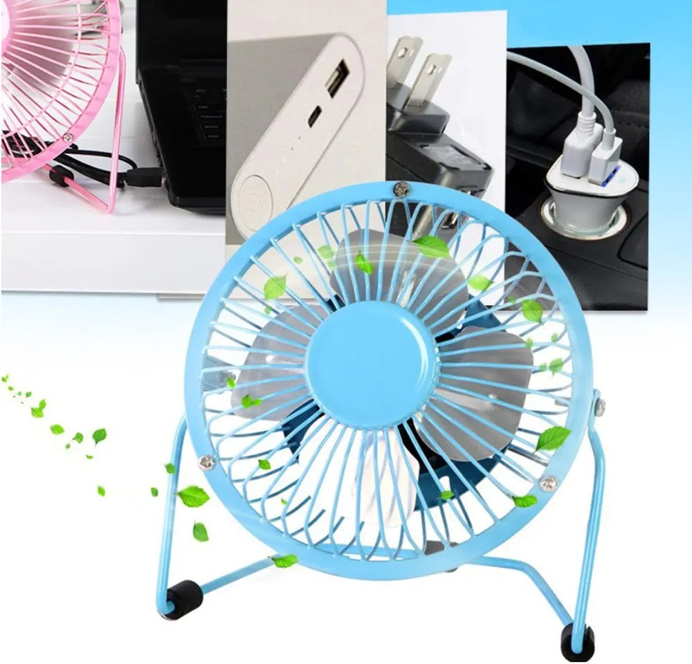 USB Mini Desk Fan 13.5cm