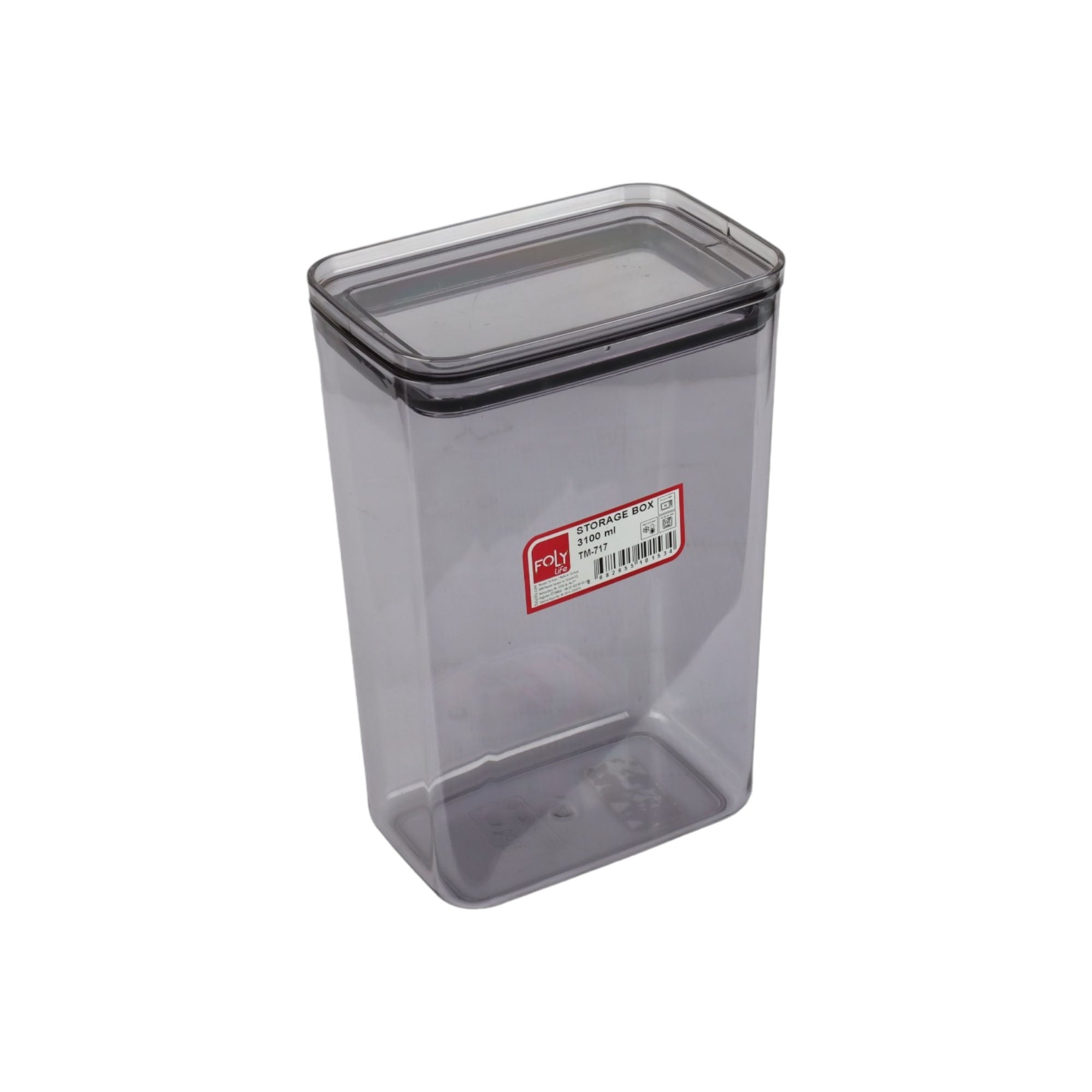 Foly Life Plastic Storage Box 1400ml TM-713 Titiz