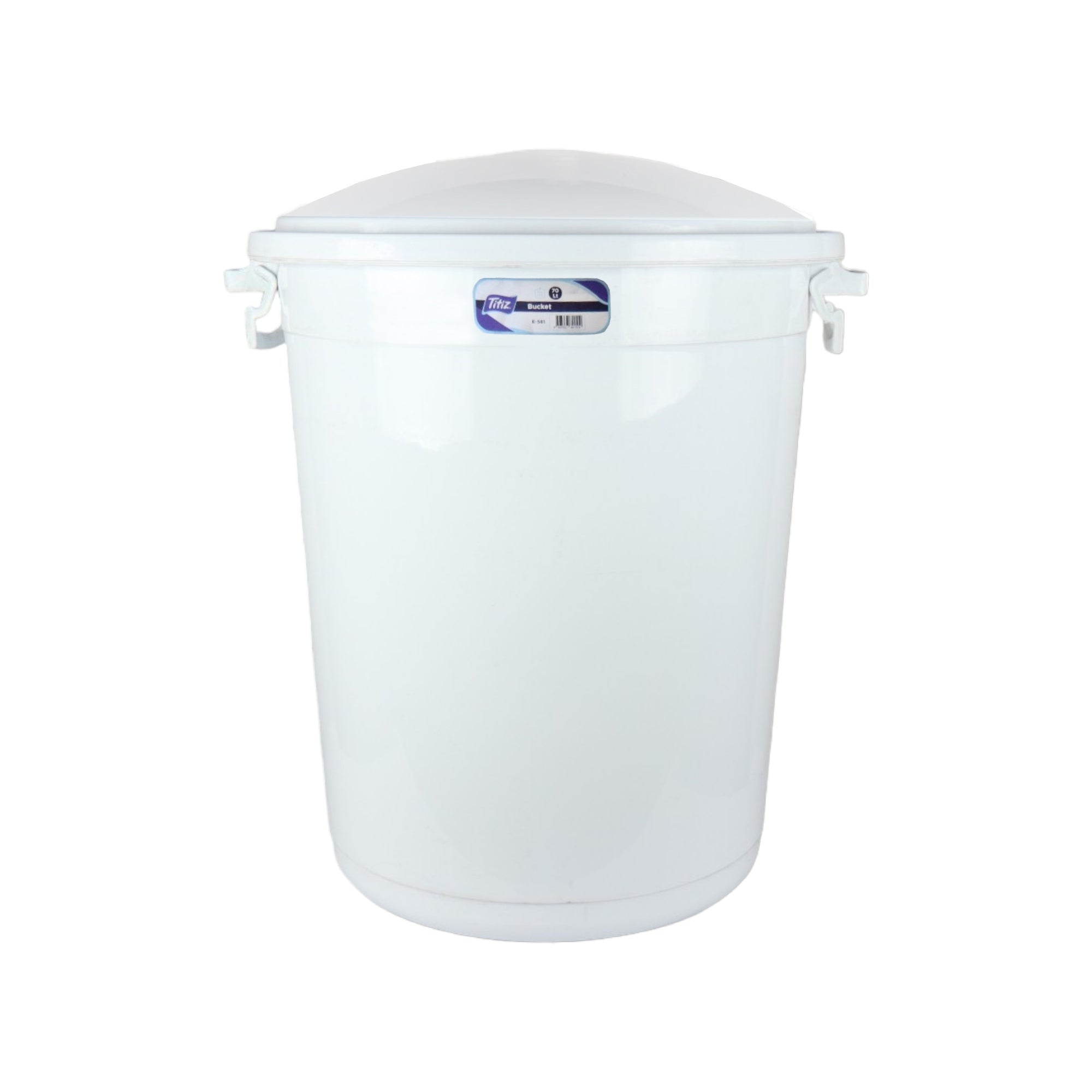 Titiz 70L Plastic Refuse Waste Bin Bucket E-581