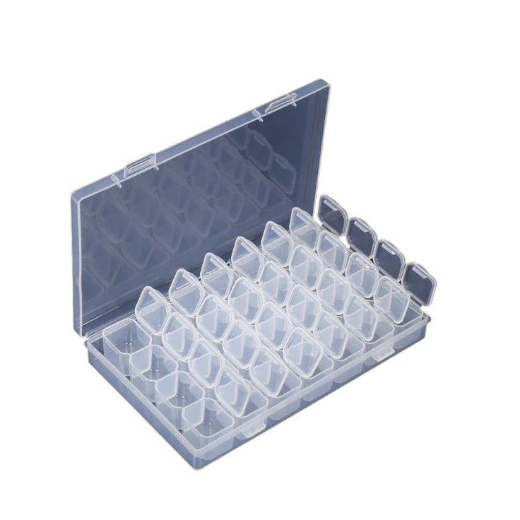 Plastic Pill Storage 28 Grids with Container