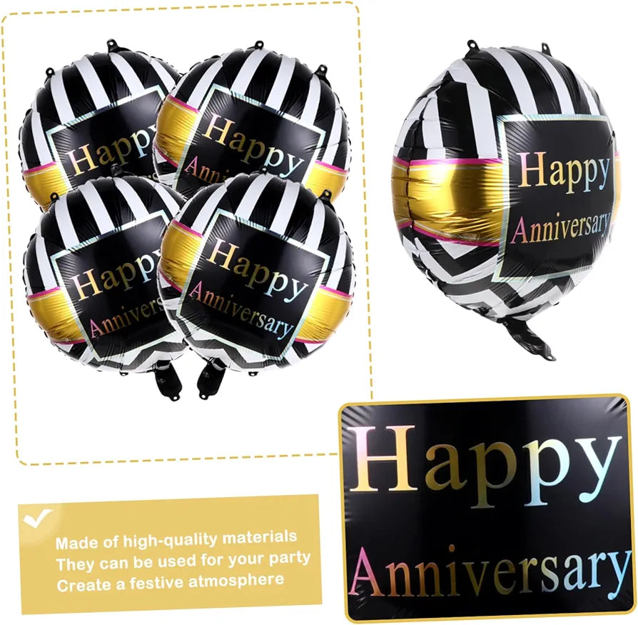 Foil Balloon Happy Anniversary 18inch